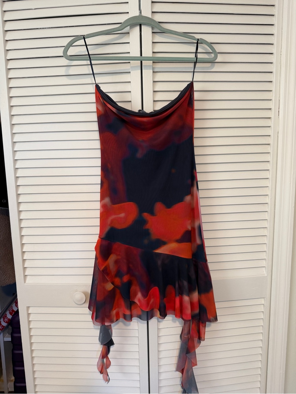 ZARA Floral Watercolor Dress